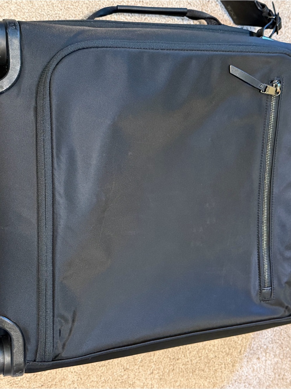 TUMI Voyageur Leger Continental 4 Wheel Carry-On - Black/Gunmetal - Picture 11 of 16